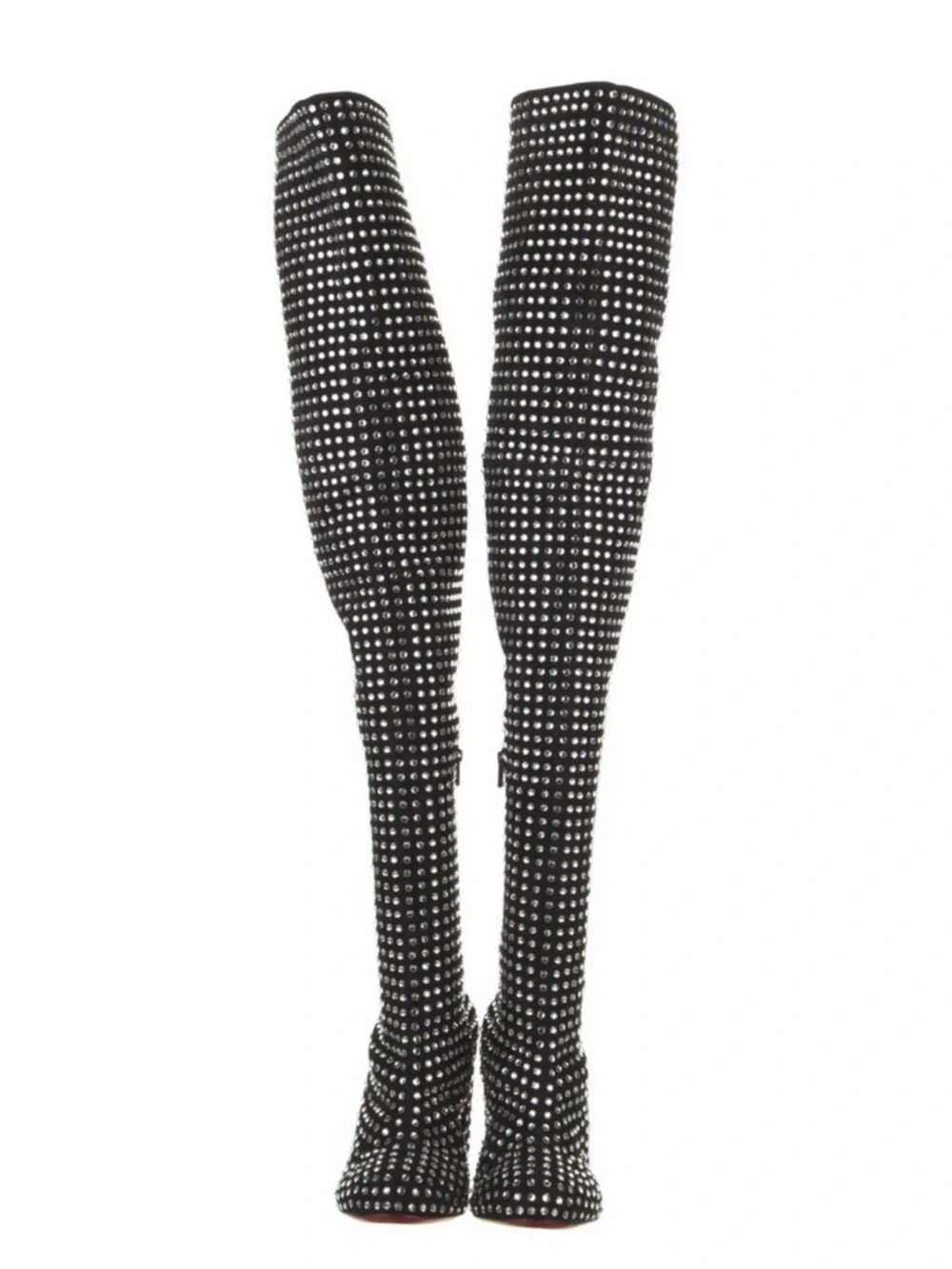 Christian Louboutin Studded Thigh high Boots